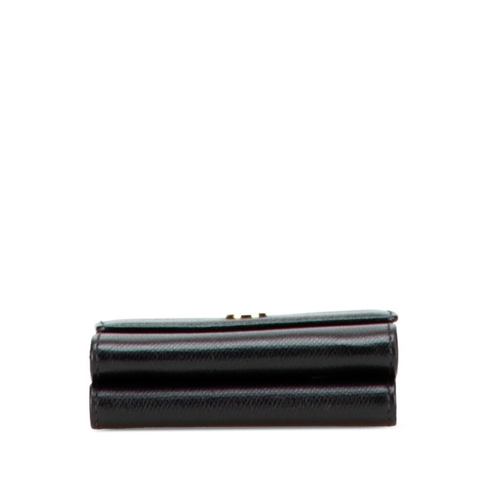 CHANEL Authentic Black Leather Wallet - Picture 3 of 10